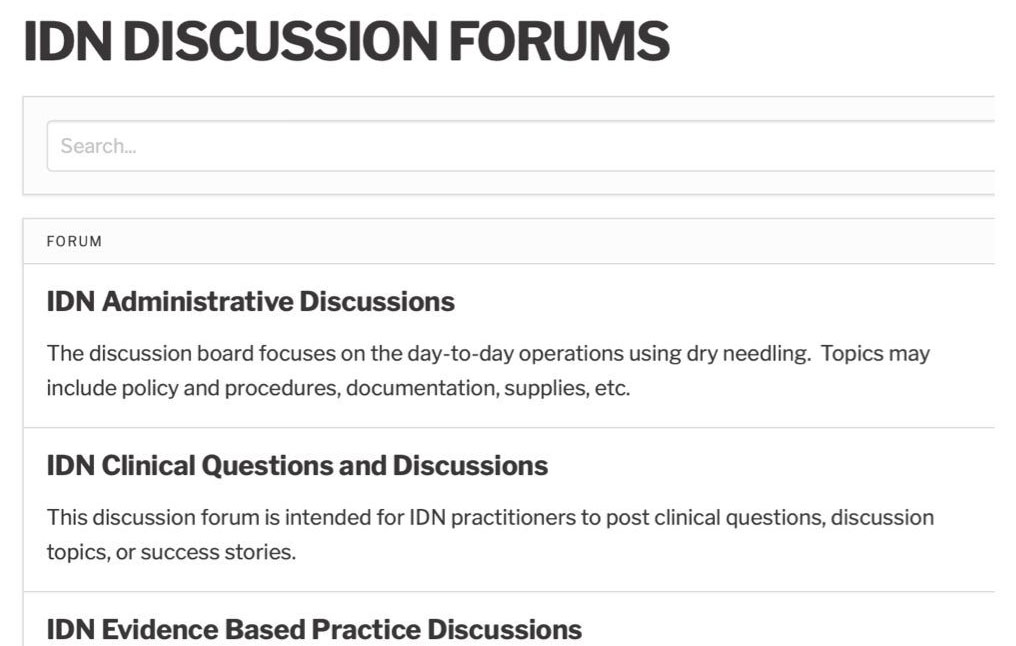 Discussion Forums
